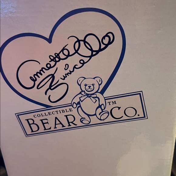 Annette Funicello Collectible Bear: Blue Belle - Picture 4 of 4